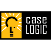 Case Logic - Nylon SLR Camera Holster Bag - Black/Red DCB-306
